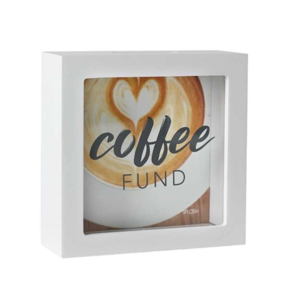 Mini Coffee Fund Change Box By Splosh
